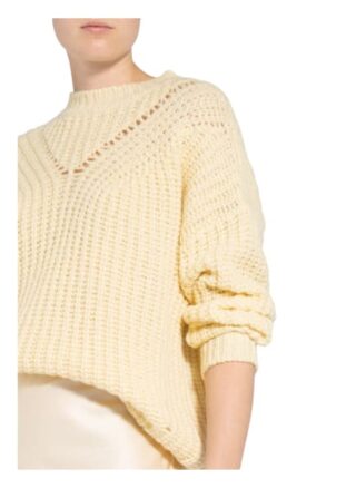PESERICO Oversized-Pullover Damen, Gelb