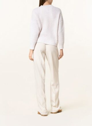 PESERICO Oversized-Pullover Damen, Weiß