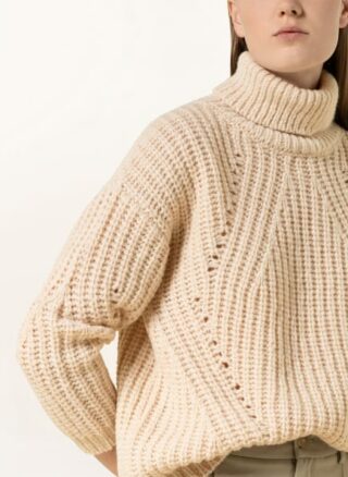 PESERICO Rollkragenpullover Damen, Beige