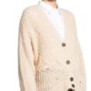 PESERICO Strickjacke Damen, Beige