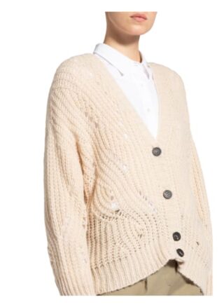 PESERICO Strickjacke Damen, Beige