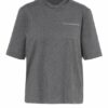 PESERICO T-Shirts Damen, Grau