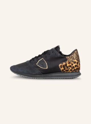 PHILIPPE MODEL Trpx Sneaker Damen, Schwarz