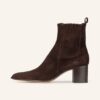 POMME D'OR Jessy Chelsea Boots Damen, Braun