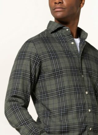 PROFUOMO Casual-Hemd Herren, Grün
