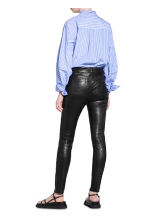 Paige Hoxton Lederhose Damen, Schwarz