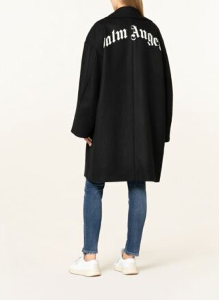 Palm Angels Cabanjacke Damen, Schwarz