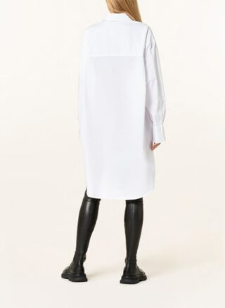 Palm Angels Hemdblusenkleid Damen, Weiß