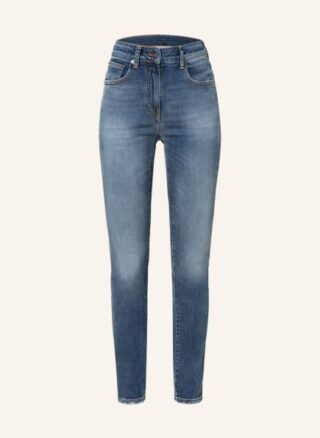 Palm Angels Skinny Jeans Damen, Blau