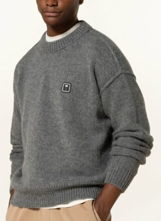 Palm Angels Sweatshirt Herren, Grau