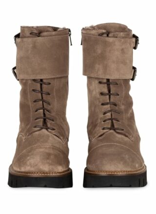 Patrizio Dolci Schnürboots Damen, Beige