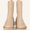 Paul Green Chelsea Boots Damen, Beige