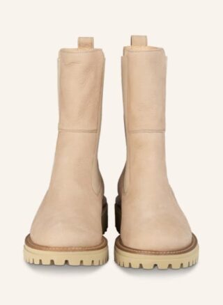 Paul Green Chelsea Boots Damen, Beige