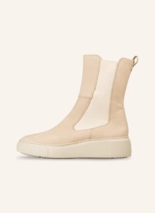Paul Green Chelsea Boots Damen, Beige