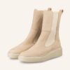 Paul Green Chelsea Boots Damen, Beige