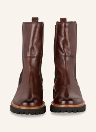 Paul Green Chelsea Boots Damen, Braun