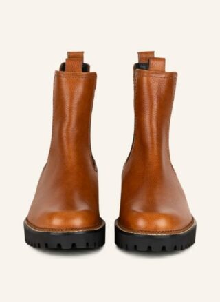 Paul Green Chelsea Boots Damen, Braun
