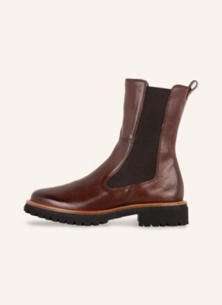 Paul Green Chelsea Boots Damen, Braun