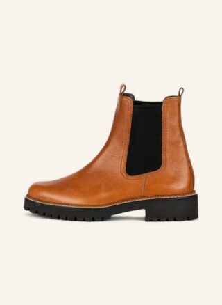 Paul Green Chelsea Boots Damen, Braun