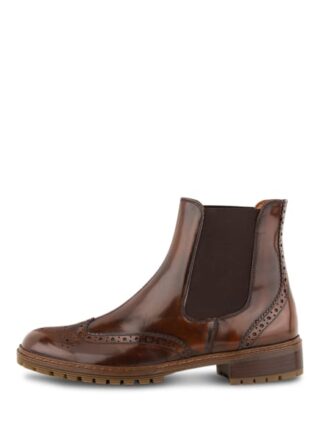 Paul Green Chelsea Boots Damen, Braun