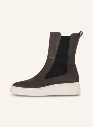 Paul Green Chelsea Boots Damen, Grau
