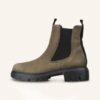 Paul Green Chelsea Boots Damen, Grün