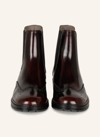 Paul Green Chelsea Boots Damen, Rot