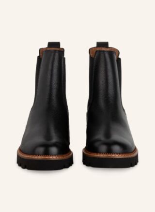 Paul Green Chelsea Boots Damen, Schwarz