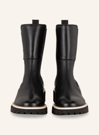 Paul Green Chelsea Boots Damen, Schwarz