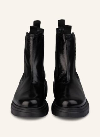 Paul Green Chelsea Boots Damen, Schwarz