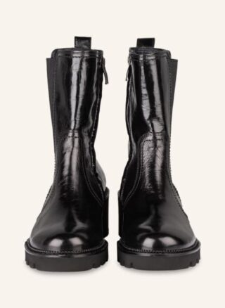 Paul Green Chelsea Boots Damen, Schwarz