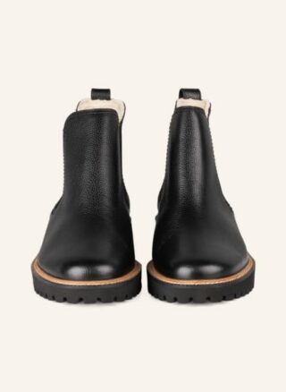 Paul Green Chelsea Boots Damen, Schwarz