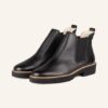 Paul Green Chelsea Boots Damen, Schwarz