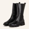 Paul Green Chelsea Boots Damen, Schwarz