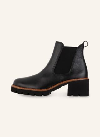 Paul Green Chelsea Boots Damen, Schwarz