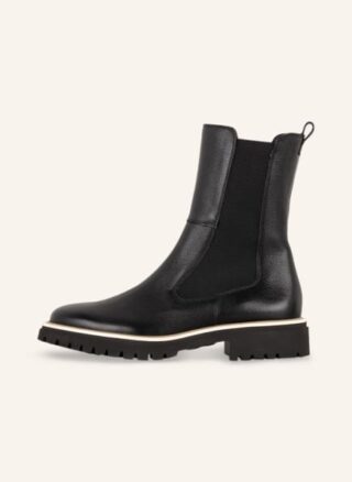 Paul Green Chelsea Boots Damen, Schwarz
