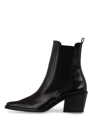 Paul Green Chelsea Boots Damen, Schwarz