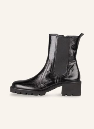 Paul Green Chelsea Boots Damen, Schwarz