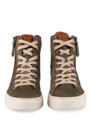 Paul Green Hightop-Sneaker Damen, Grün