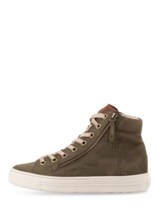 Paul Green Hightop-Sneaker Damen, Grün