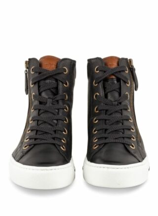 Paul Green Hightop-Sneaker Damen, Schwarz