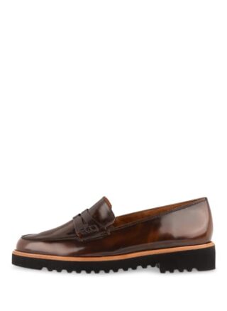 Paul Green Penny-Loafer Damen, Braun