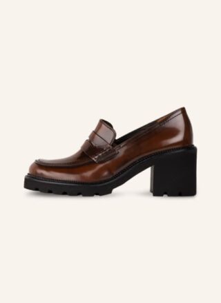 Paul Green Penny-Loafer Damen, Braun