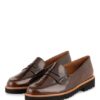 Paul Green Penny-Loafer Damen, Braun