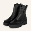 Paul Green Plateau-Boots Damen, Schwarz
