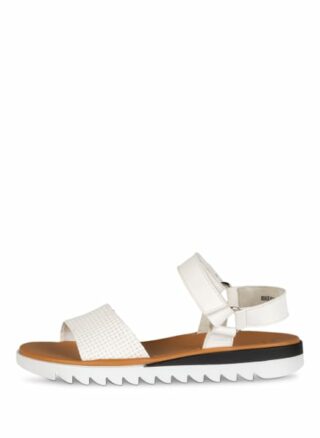 Paul Green Riemchensandalen Damen, Weiß
