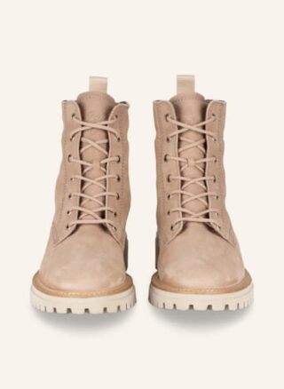 Paul Green Schnürboots Damen, Beige