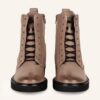 Paul Green Schnürboots Damen, Beige