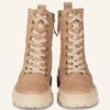 Paul Green Schnürboots Damen, Beige