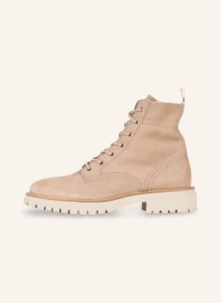 Paul Green Schnürboots Damen, Beige